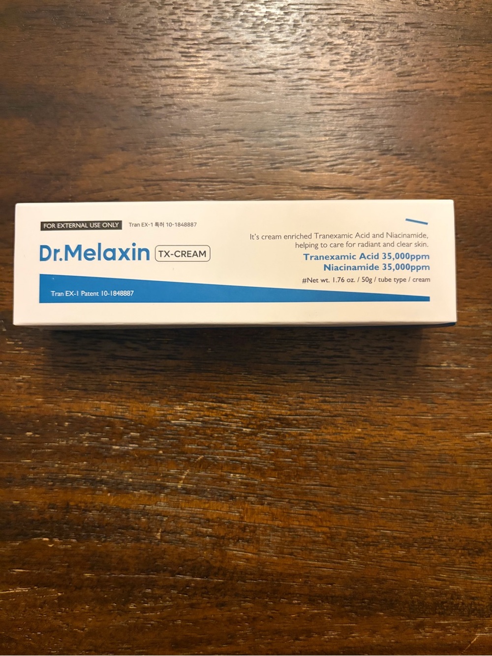 DR.Melaxin TX Cream Pigmentation Inhibition 1.69oz K-Beauty